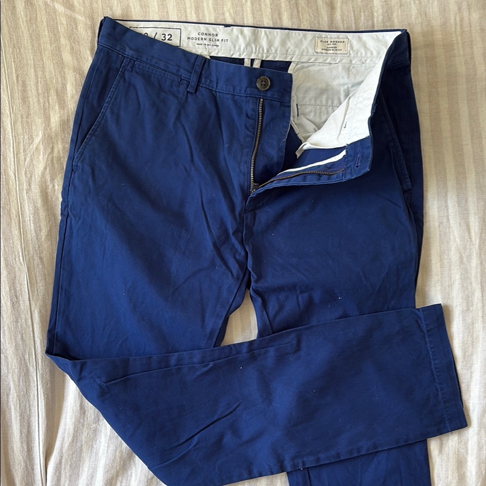 Club Monaco Blue Connor chinos